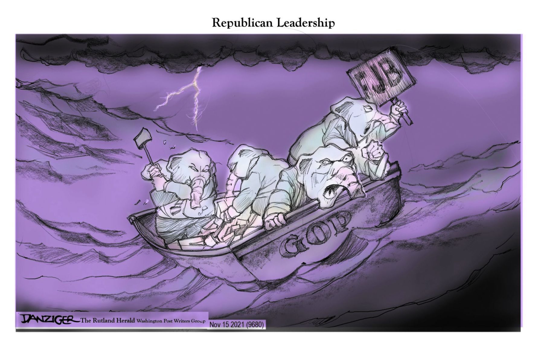 Jeff Danziger cartoon